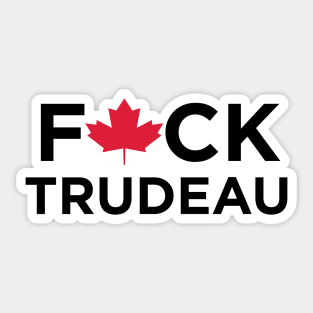 Fuck Trudeau Sticker